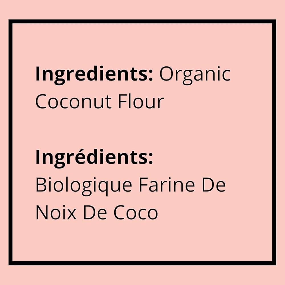 Organic Coconut Flour – Wild Tusker 500g | Gluten-Free, High-Fiber, Low-Carb Flour Alternative