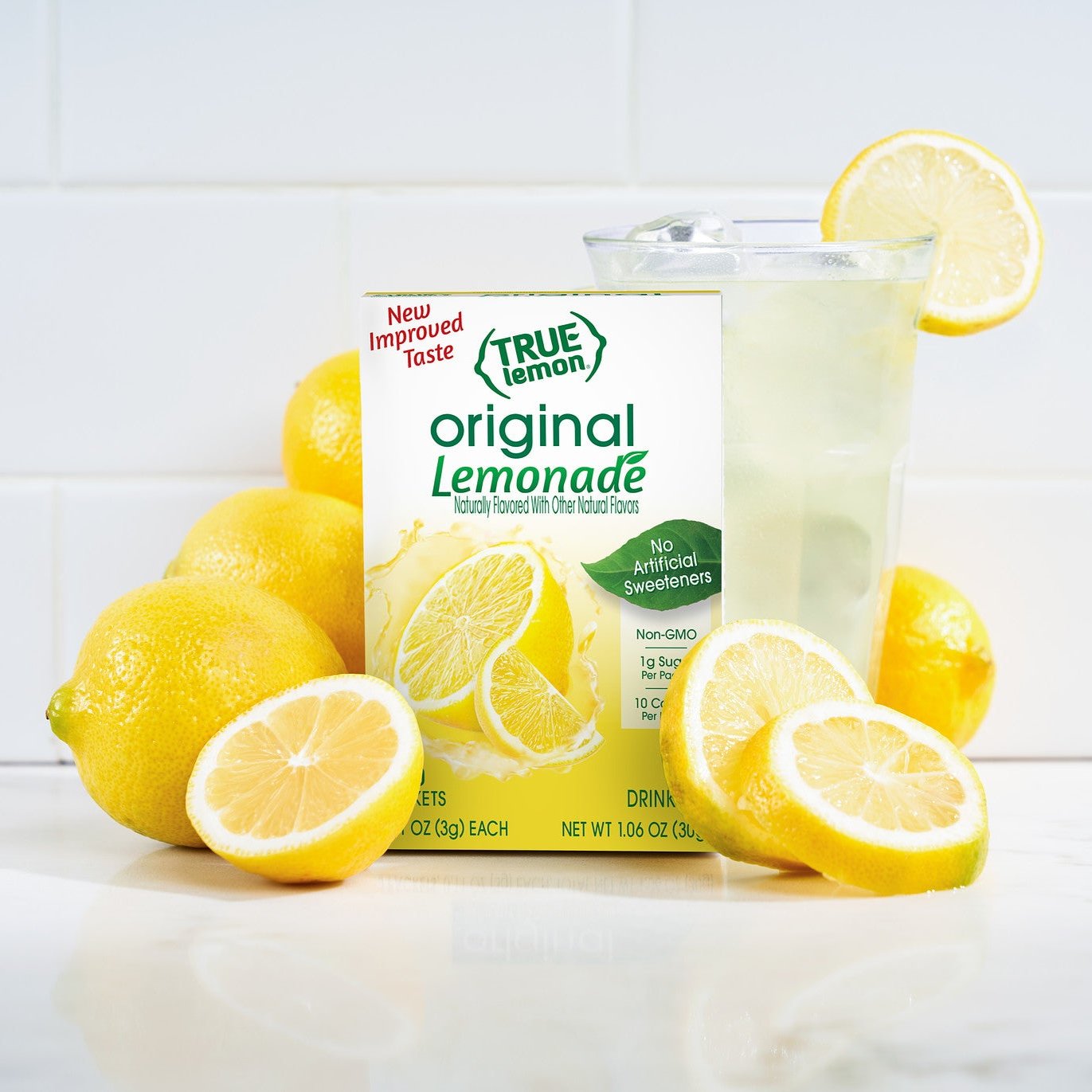 True Citrus Original Lemonade – Low Sugar Natural Drink Mix