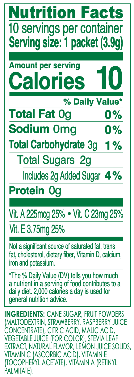 True Citrus Kids Pink Lemonade Mix – Low Sugar, Gluten Free Drink