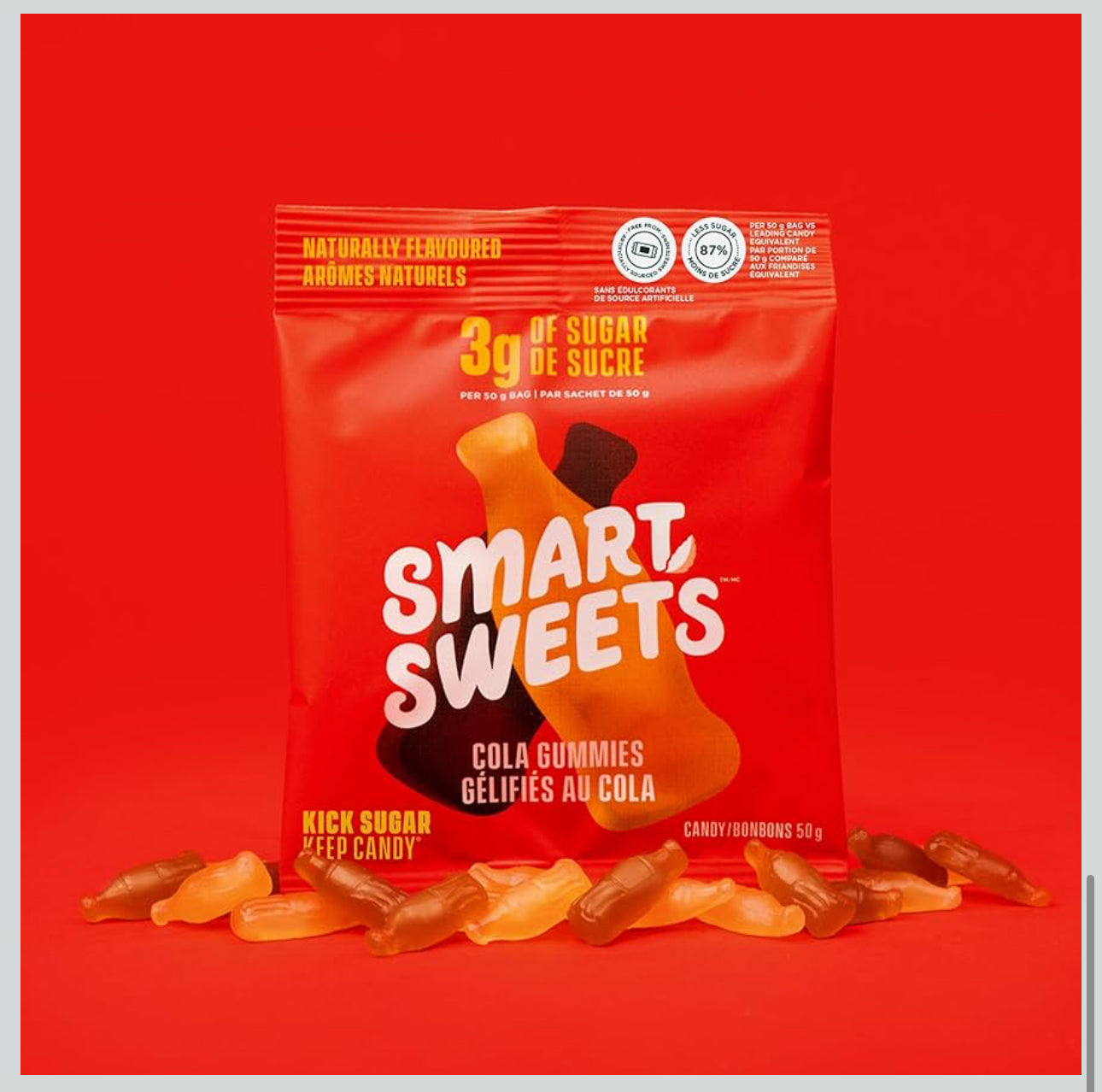 SmartSweets High Fiber Gummies – Low Sugar, Vegan, Guilt-Free Candy - Healthily Ever After