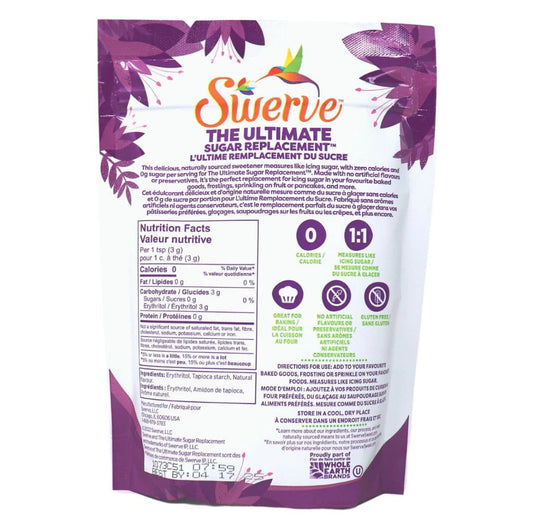 Swerve Confectioners Icing Sugar – Zero Sugar, Keto-Friendly, Low Carb (340g) - Healthily Ever After