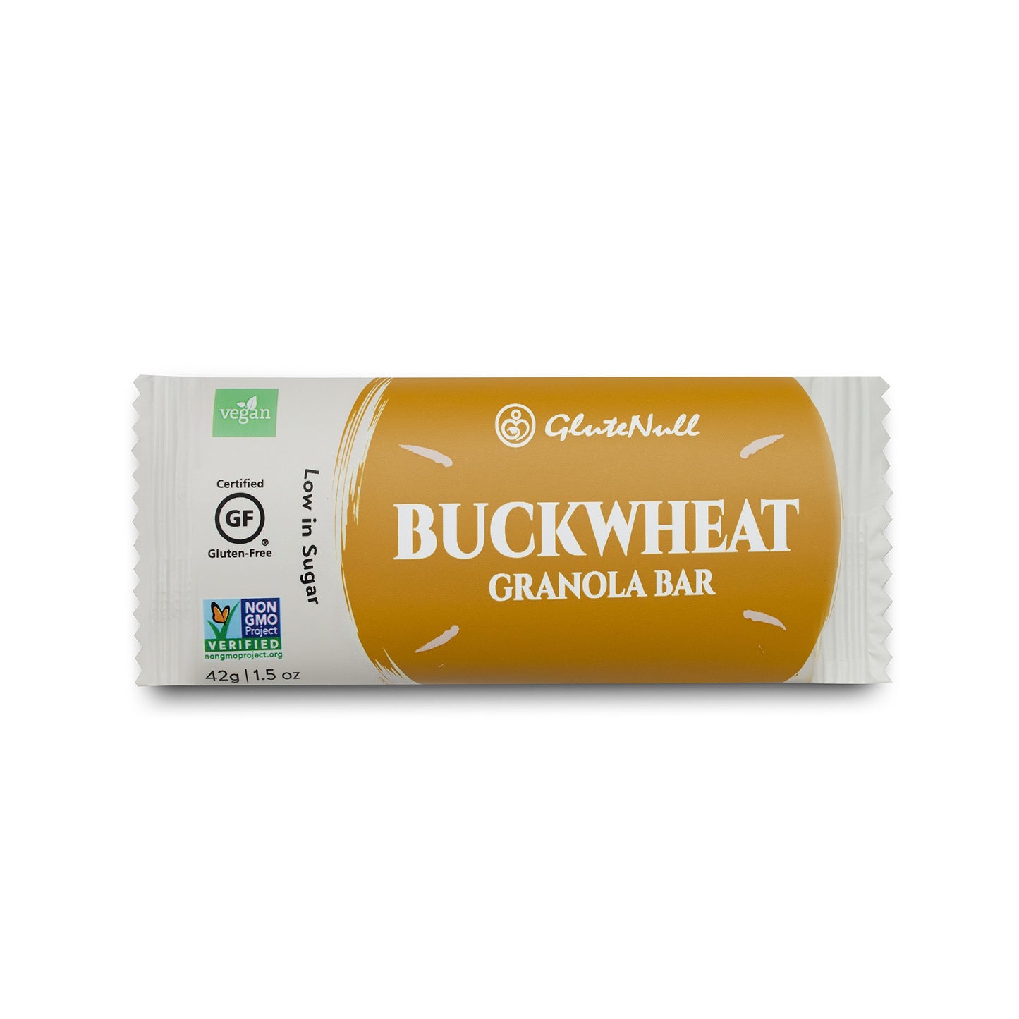 Glutenull Buckwheat Granola Bar 42g – Organic, Gluten-Free, Vegan Snack