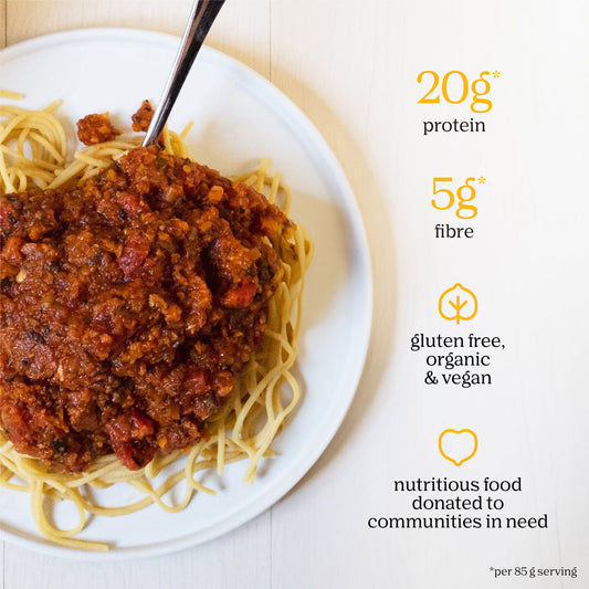 Chickapea Organic Spaghetti Pasta – High Protein Gluten-Free Vegan Chickpea & Yellow Pea Pasta (227g) - Healthily Ever After