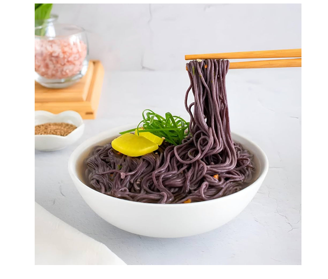 Forbidden Rice Ramen with White Miso Soup – 80g | Antioxidant-Rich, Gluten-Free, Vegan | Ready in 4 Minutes - Healthily Ever After