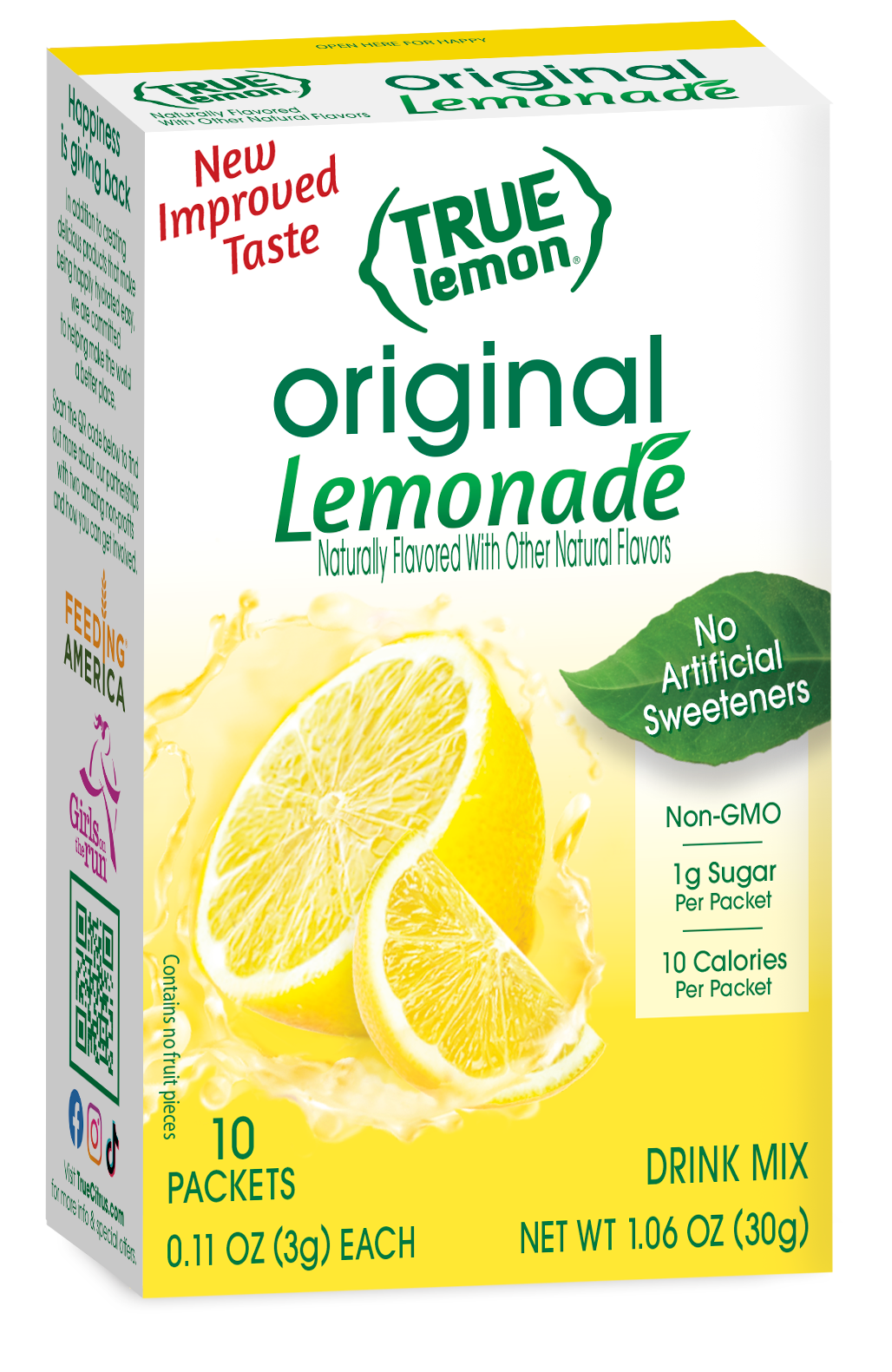 True Citrus Original Lemonade – Low Sugar Natural Drink Mix