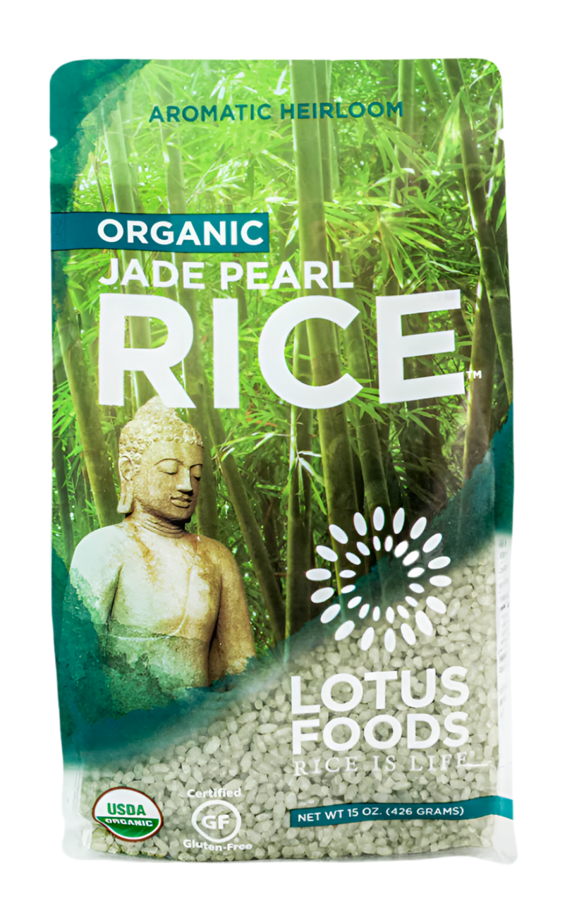 Organic Jade Pearl Rice – 425g | Infused with Bamboo Extract | Aromatic, Creamy & Antioxidant-Rich Supergrain - Healthily Ever After