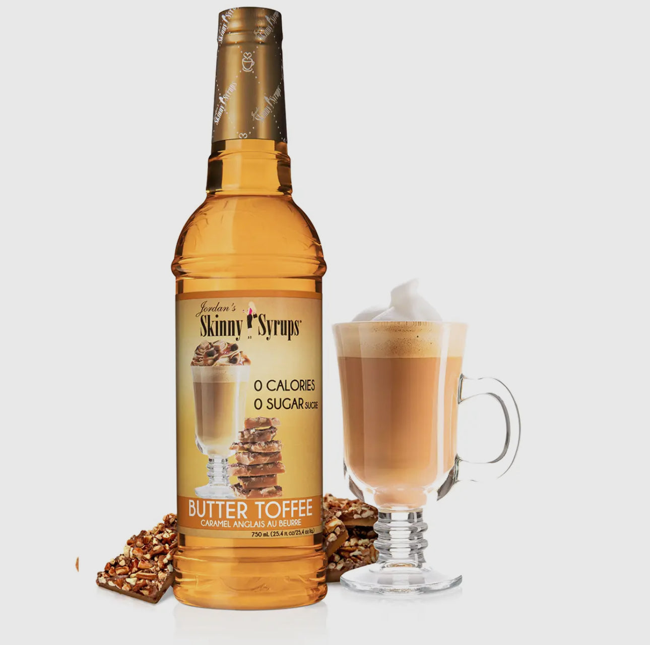 Sugar Free Butter Toffee Syrup.