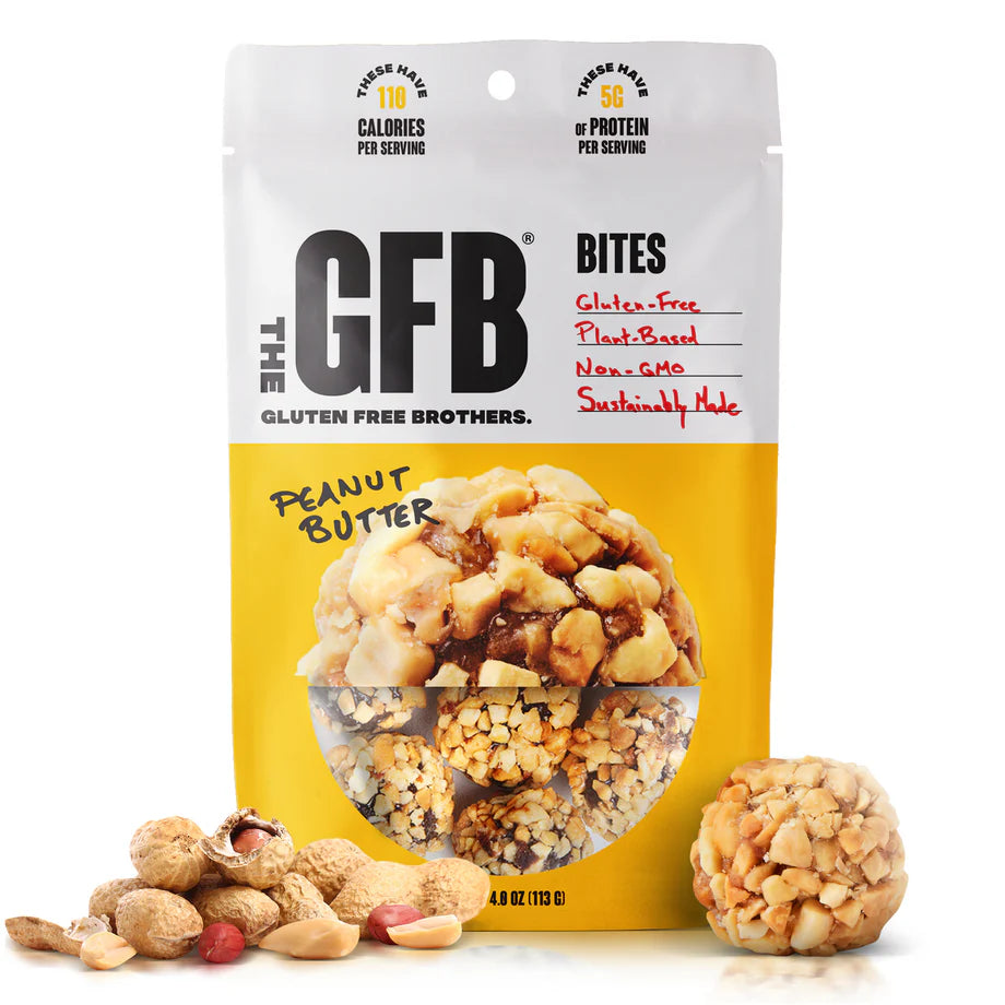 The GFB Peanut Butter Bites – Gluten-Free, Vegan Protein Snack (113g)