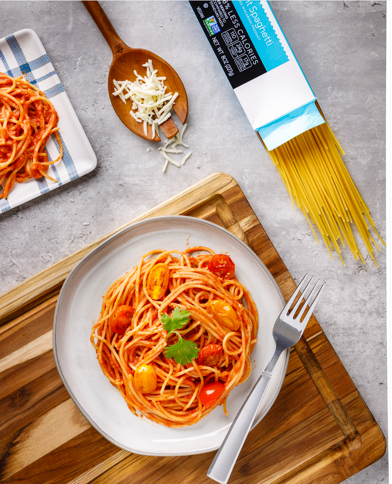 Fiber Gourmet Light Pasta Spaghetti – High Fiber, Low Calorie, Gut-Friendly Pasta (227g)