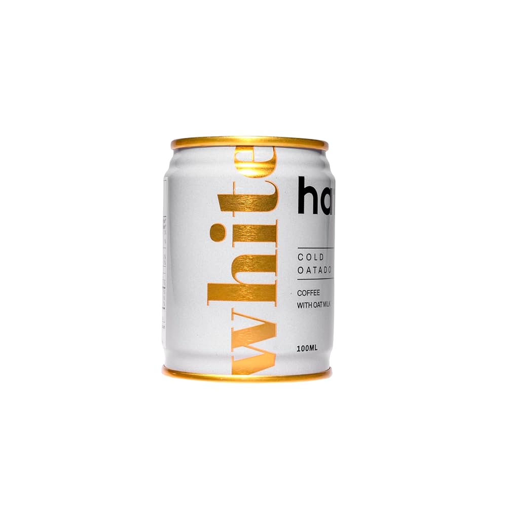 Hatch Cold Brew Cold Shots - Oatado White – 100ml | Oat Milk Espresso Latte | Vegan, Creamy, Portable Cold Brew