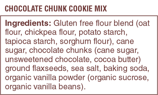 Autumn Sons Chocolate Chunk Cookie Mix | Gluten-Free, Vegan, Non-GMO, Nut-Free | 265g