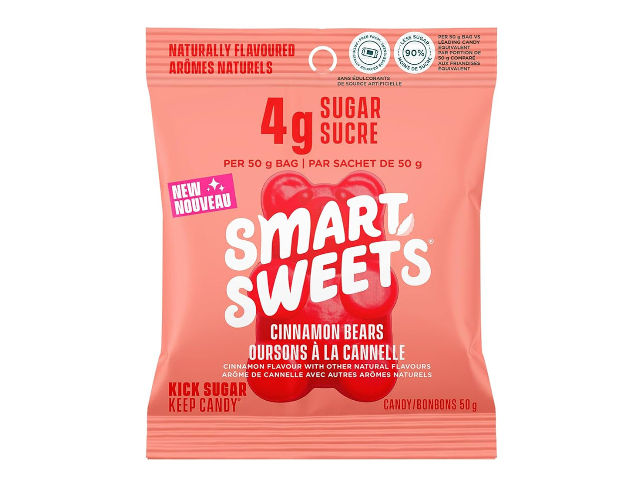 SmartSweets High Fiber Gummies – Low Sugar, Vegan, Guilt-Free Candy
