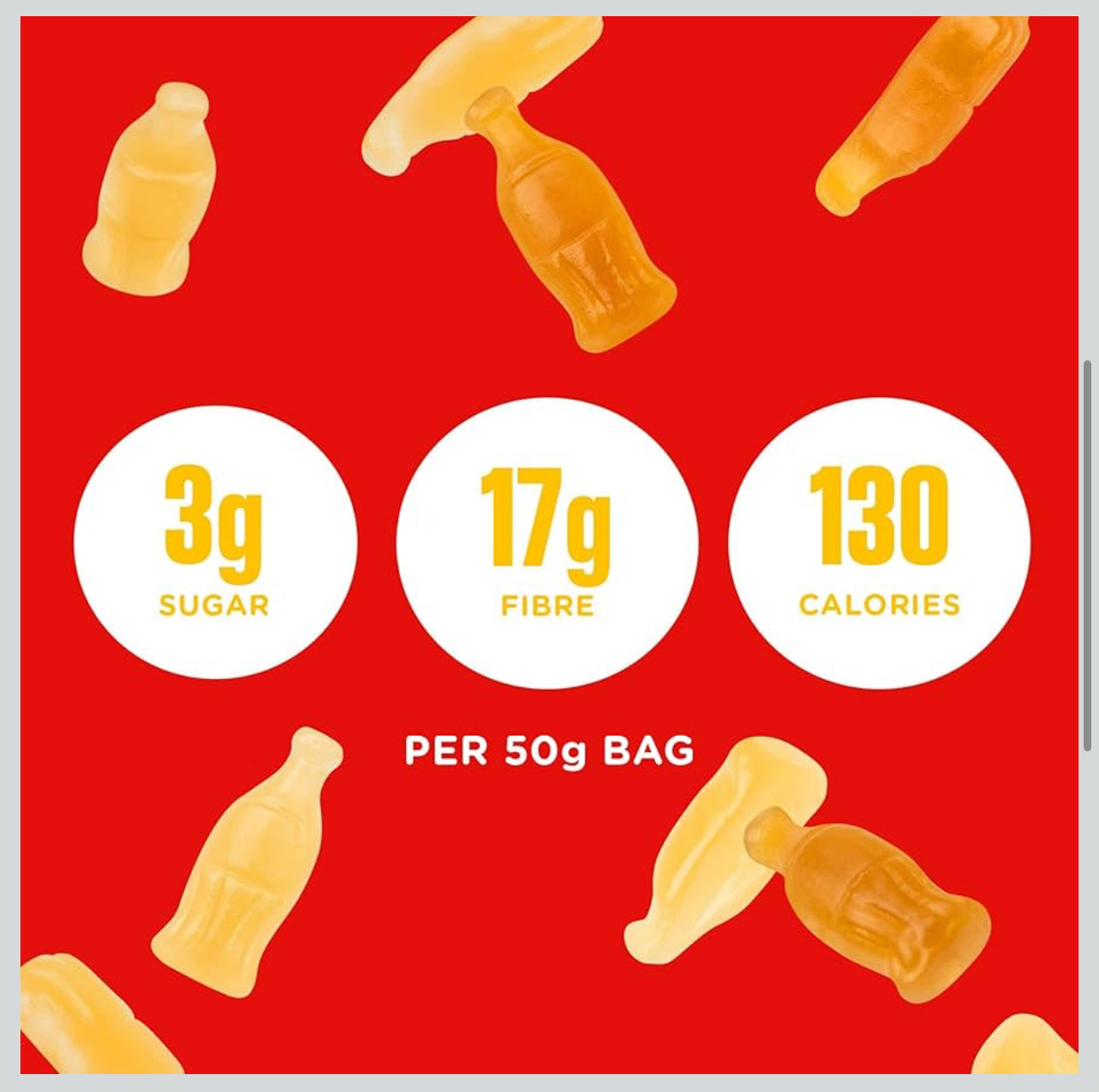 SmartSweets High Fiber Gummies – Low Sugar, Vegan, Guilt-Free Candy