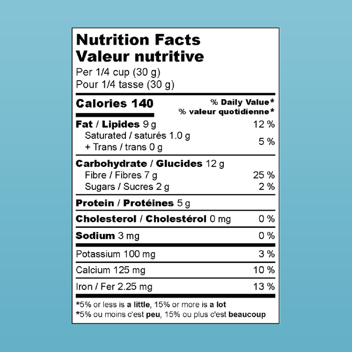 Goldy’s Superseed Cereal – Blueberry Ginger | Gluten Free, High Fiber, No Added Sugar (225g or 30g)