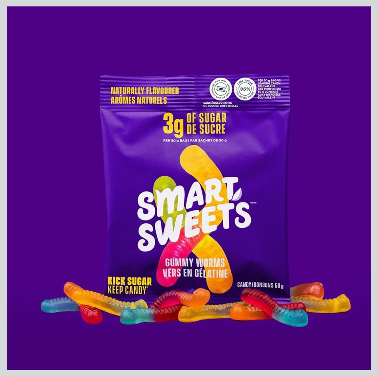 SmartSweets High Fiber Gummies – Low Sugar, Vegan, Guilt-Free Candy - Healthily Ever After