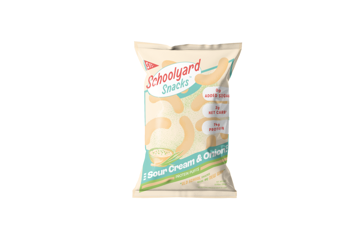 Schoolyard Snacks Sour Cream & Onion Curls