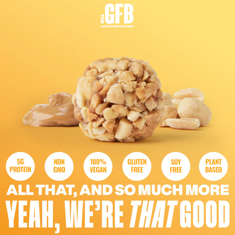 The GFB Peanut Butter Bites – Gluten-Free, Vegan Protein Snack (113g)