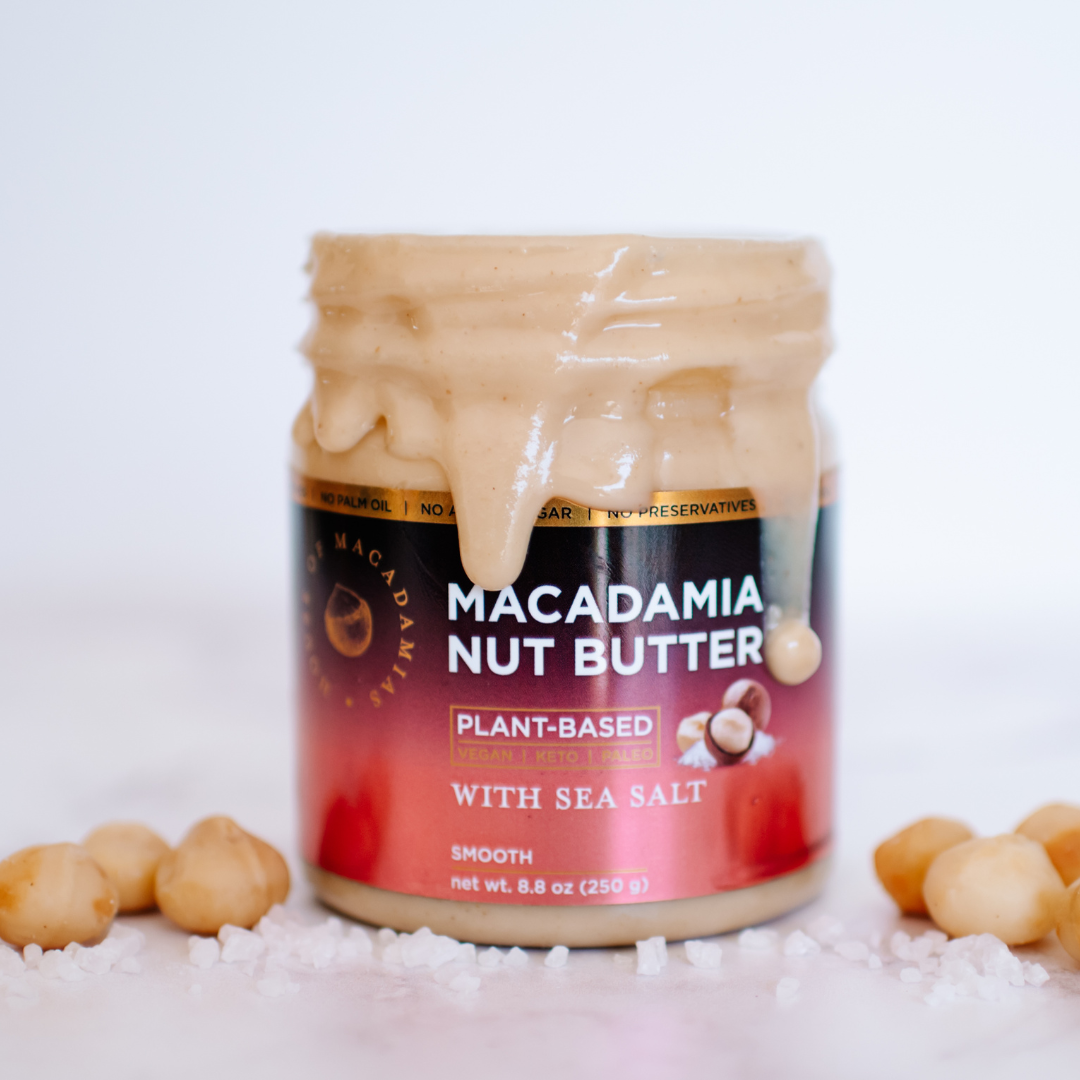 House of Macadamias Nut Butter – Sea Salt 250g | Keto, Vegan, Clean Ingredients, No Palm Oil