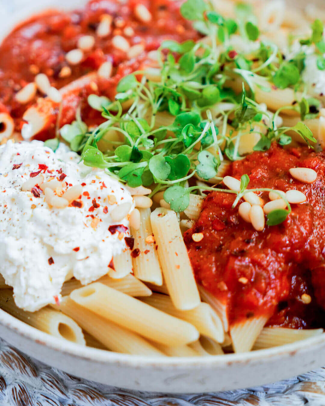 Fiber Gourmet Light Pasta Penne – High Fiber, Low Calorie, Gut-Friendly Pasta (227g)