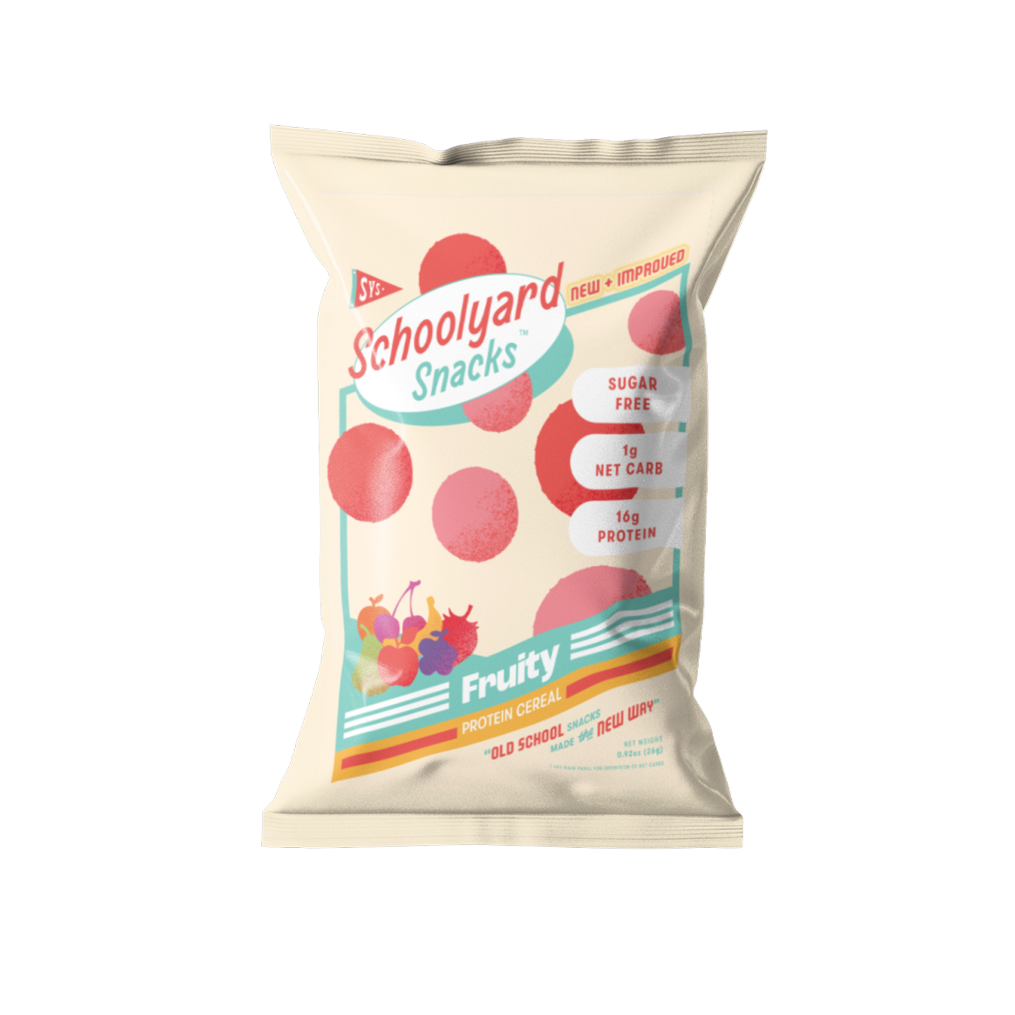 Schoolyard Snacks Fruity Cereal