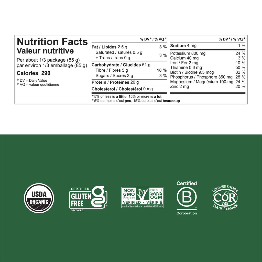 Chickapea Organic Spaghetti Pasta – High Protein Gluten-Free Vegan Chickpea & Yellow Pea Pasta (227g)