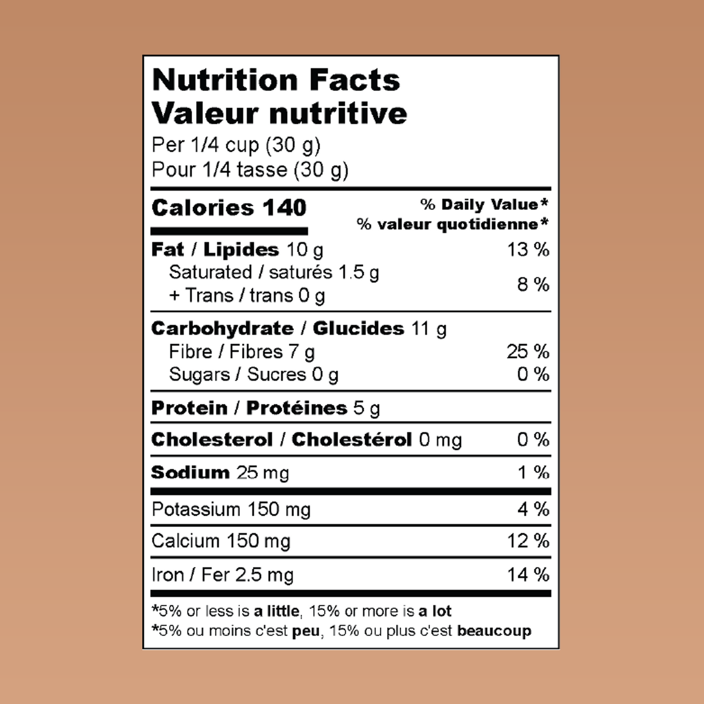 Goldy’s Superseed Cereal – Salted Cocoa | Gluten Free, High Fiber, No Added Sugar (225g or 30g)