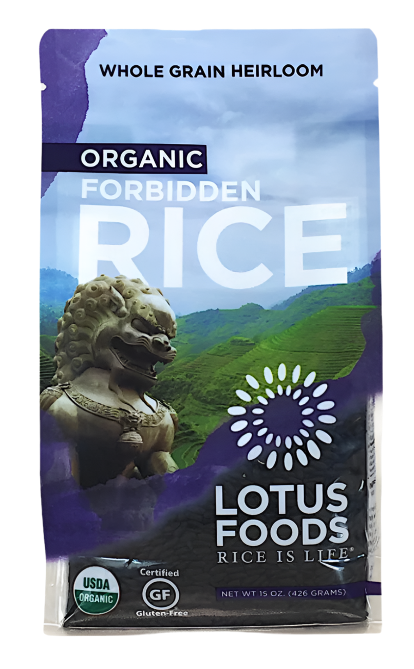 Organic Forbidden Black Rice – 425g | Antioxidant-Rich, Heirloom Grain | Nutty, Chewy & Naturally Gluten-Free - Healthily Ever After