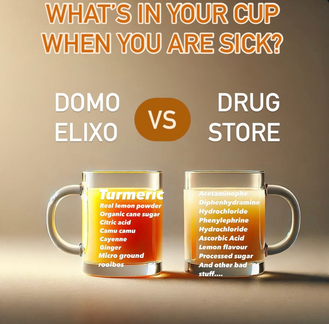 DOMO Elixo Tea – 115g | Instant Micro-Ground Wellness Blend