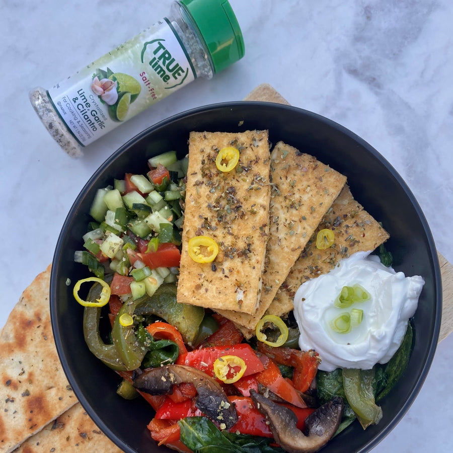 True Citrus Lime Garlic & Cilantro Shaker – Zesty Lime Seasoning Blend, Gluten Free, Vegan, Zero Calories