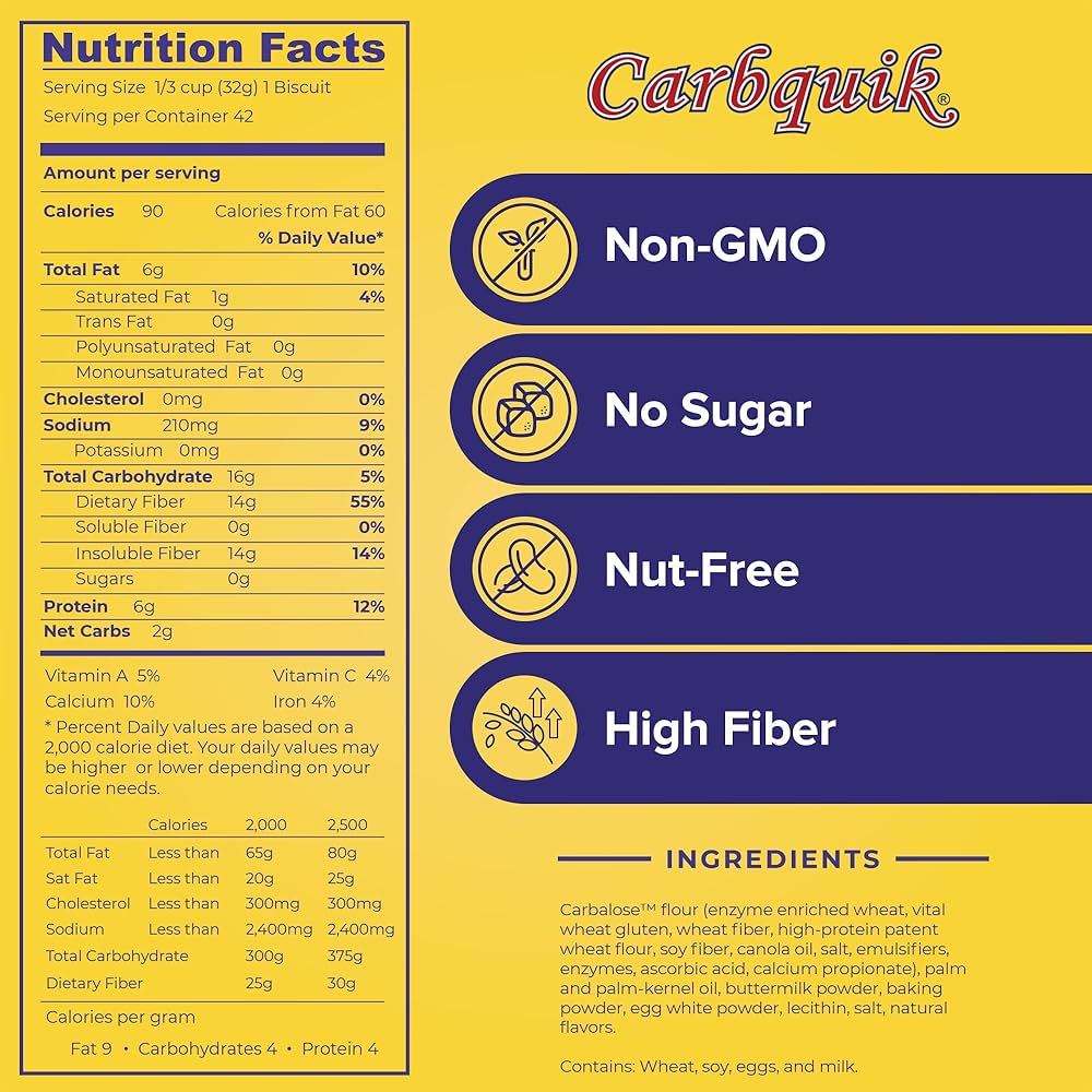 TOVA Carbquik Complete Biscuit & Baking Mix 1.36kg