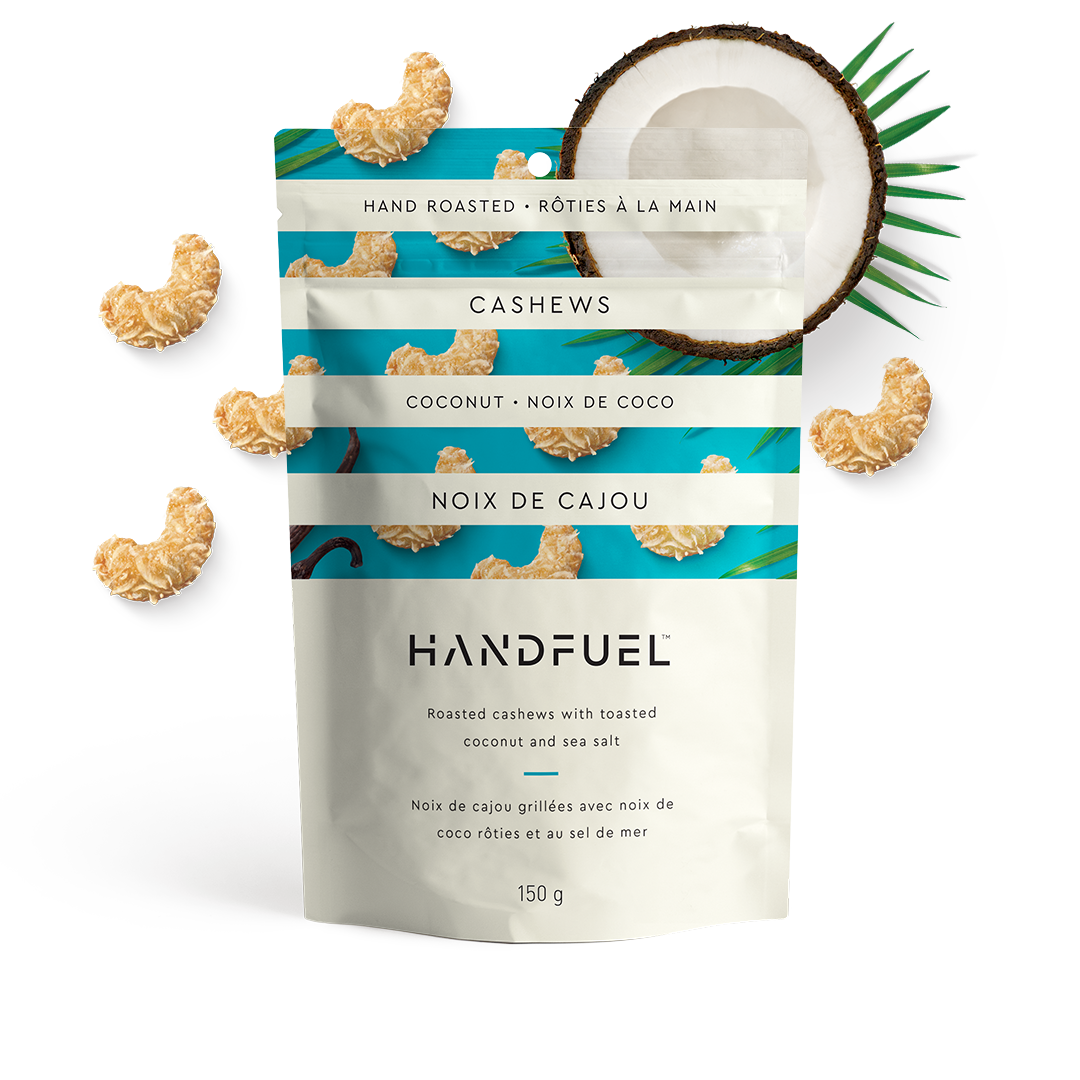 Handfuel Coconut Cashews – Non-GMO, Gluten-Free, Vegan
