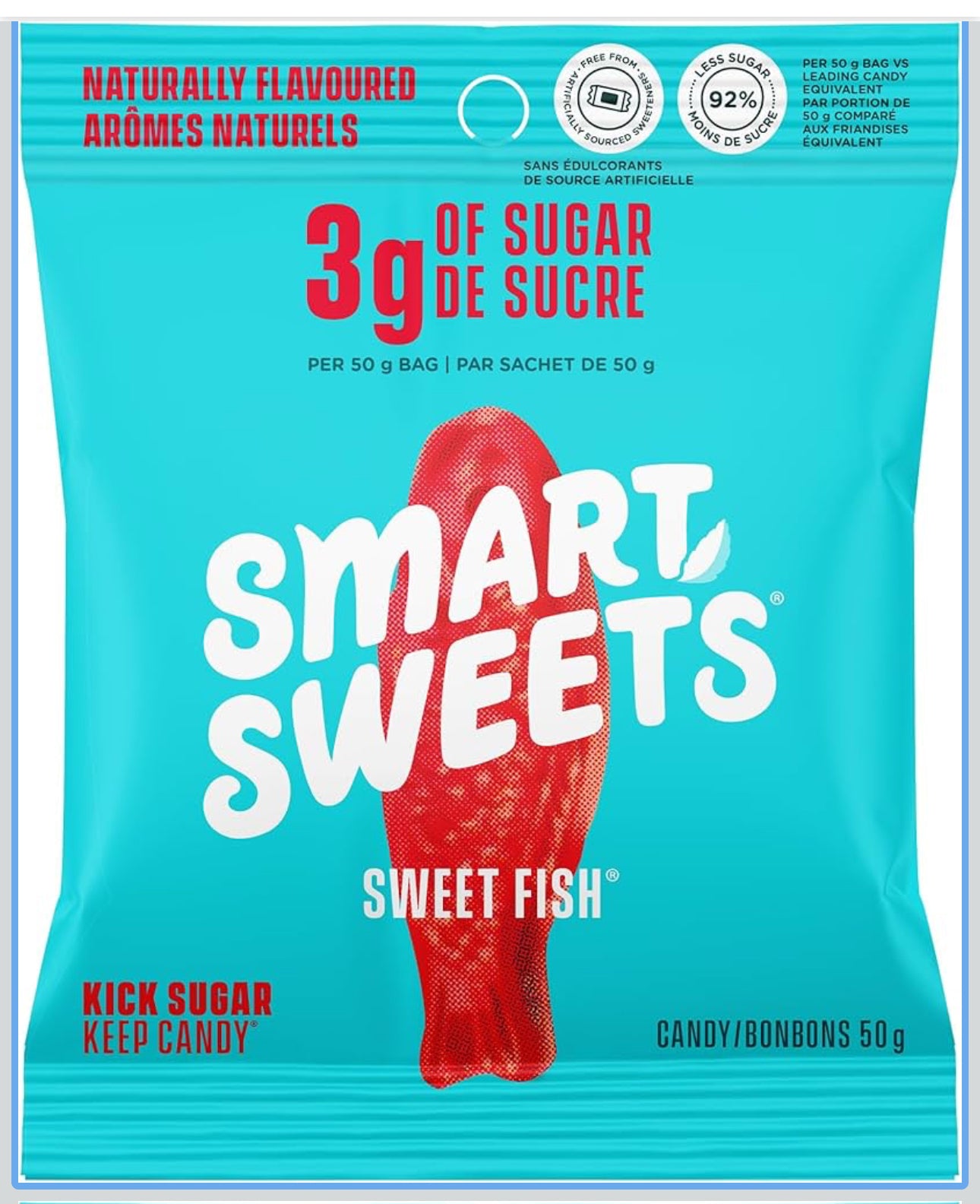 SmartSweets High Fiber Gummies – Low Sugar, Vegan, Guilt-Free Candy - Healthily Ever After