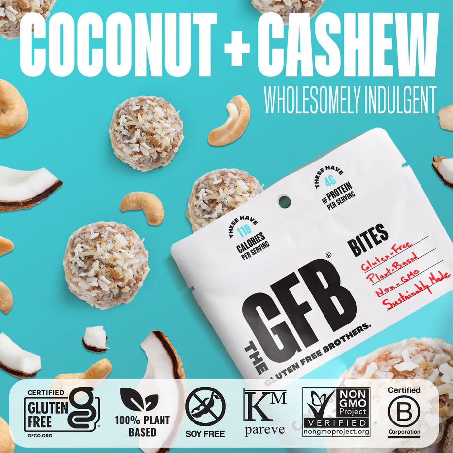 The GFB Coconut Cashew Crunch Bites – Gluten-Free, Vegan Snack (113g)