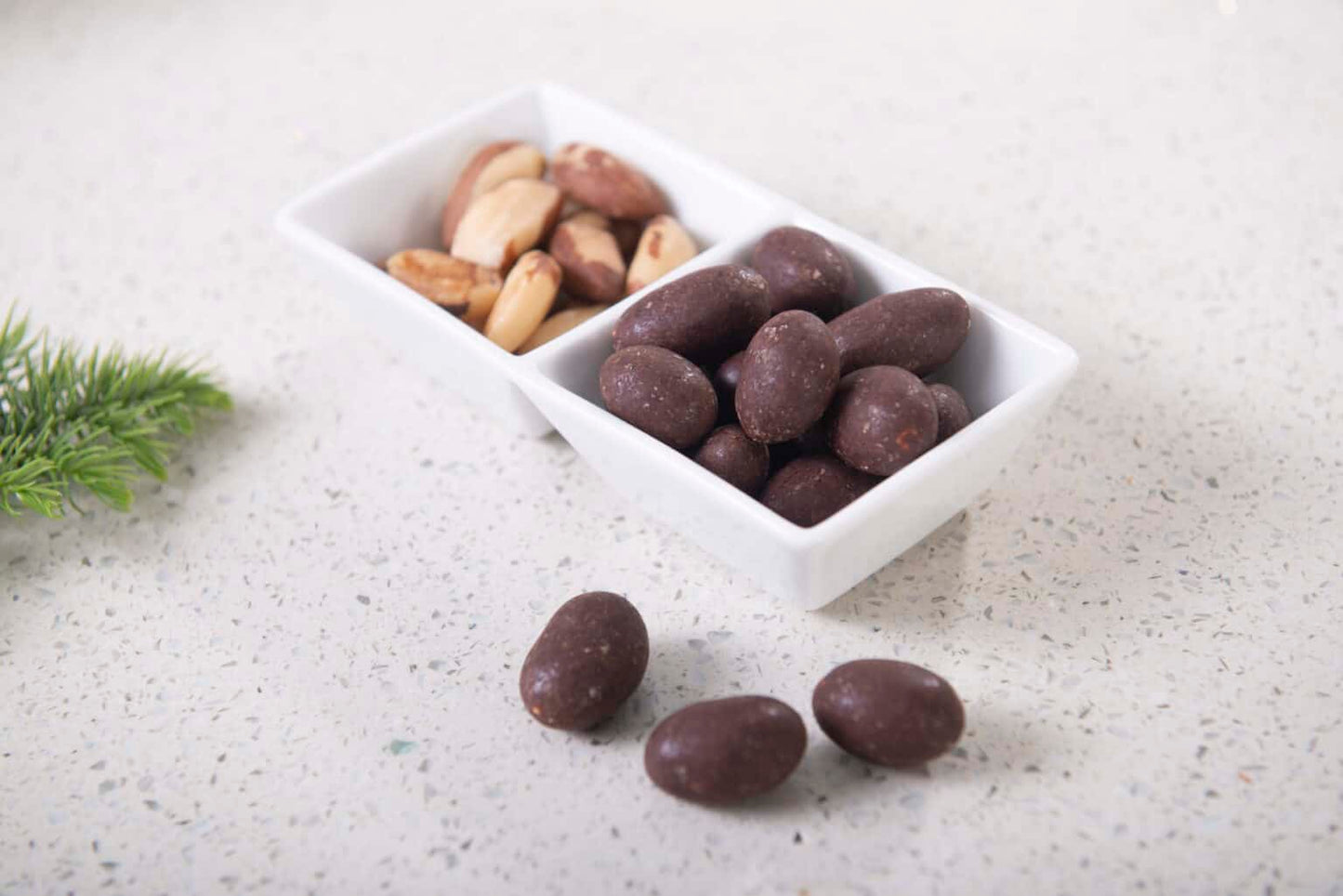 Green Sun Dark Chocolate Covered Brazil Nuts – Organic, Vegan, Fairtrade Cocoa Snack (91g)