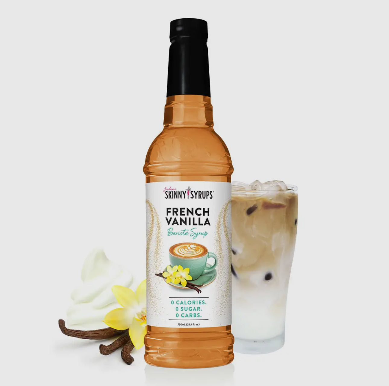 Sugar Free French Vanilla Syrup.