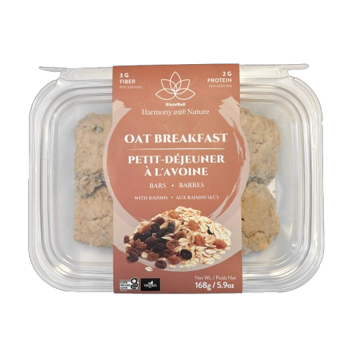 Glutenull Oat Breakfast Cookies with Raisin – 168g