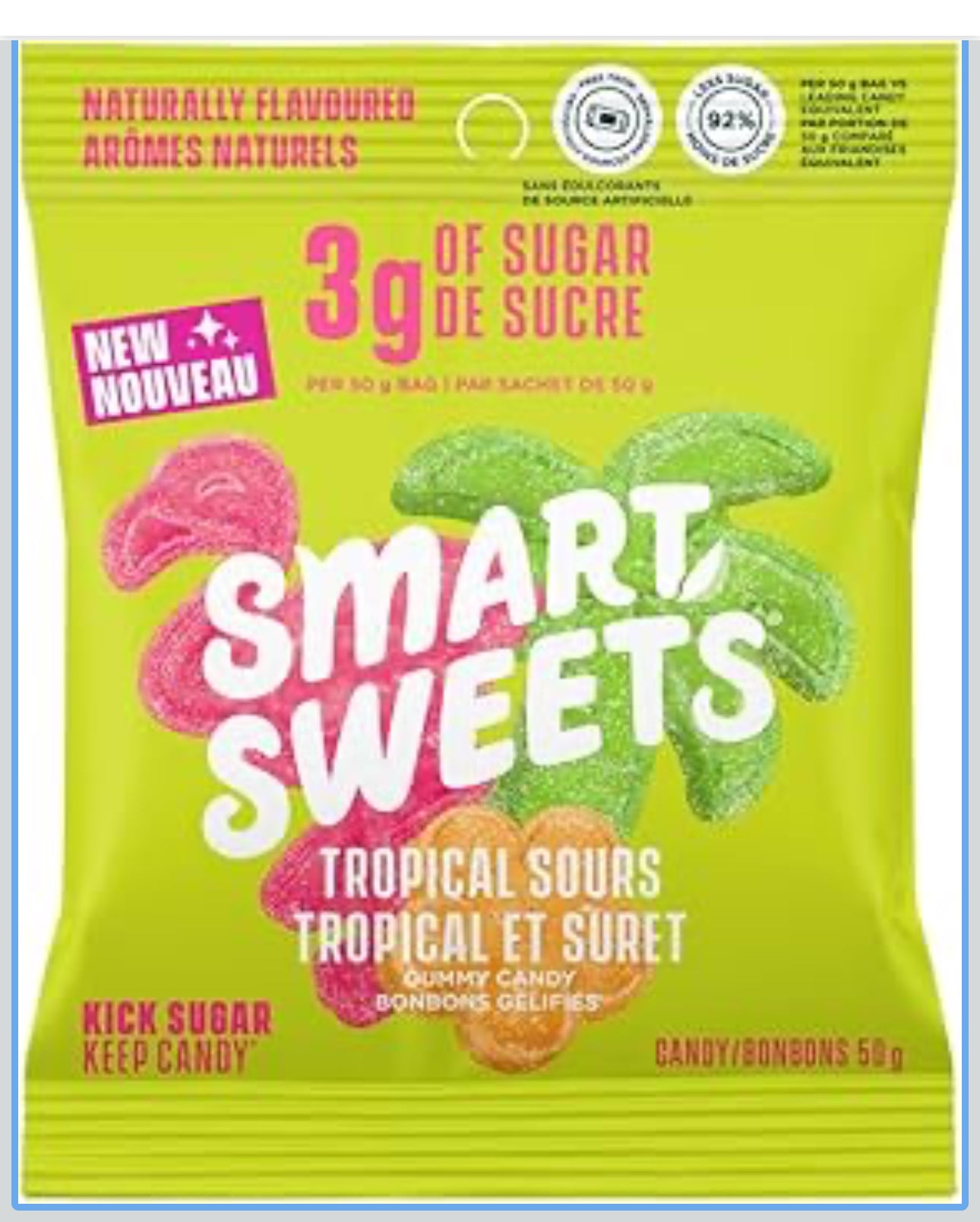 SmartSweets High Fiber Gummies – Low Sugar, Vegan, Guilt-Free Candy