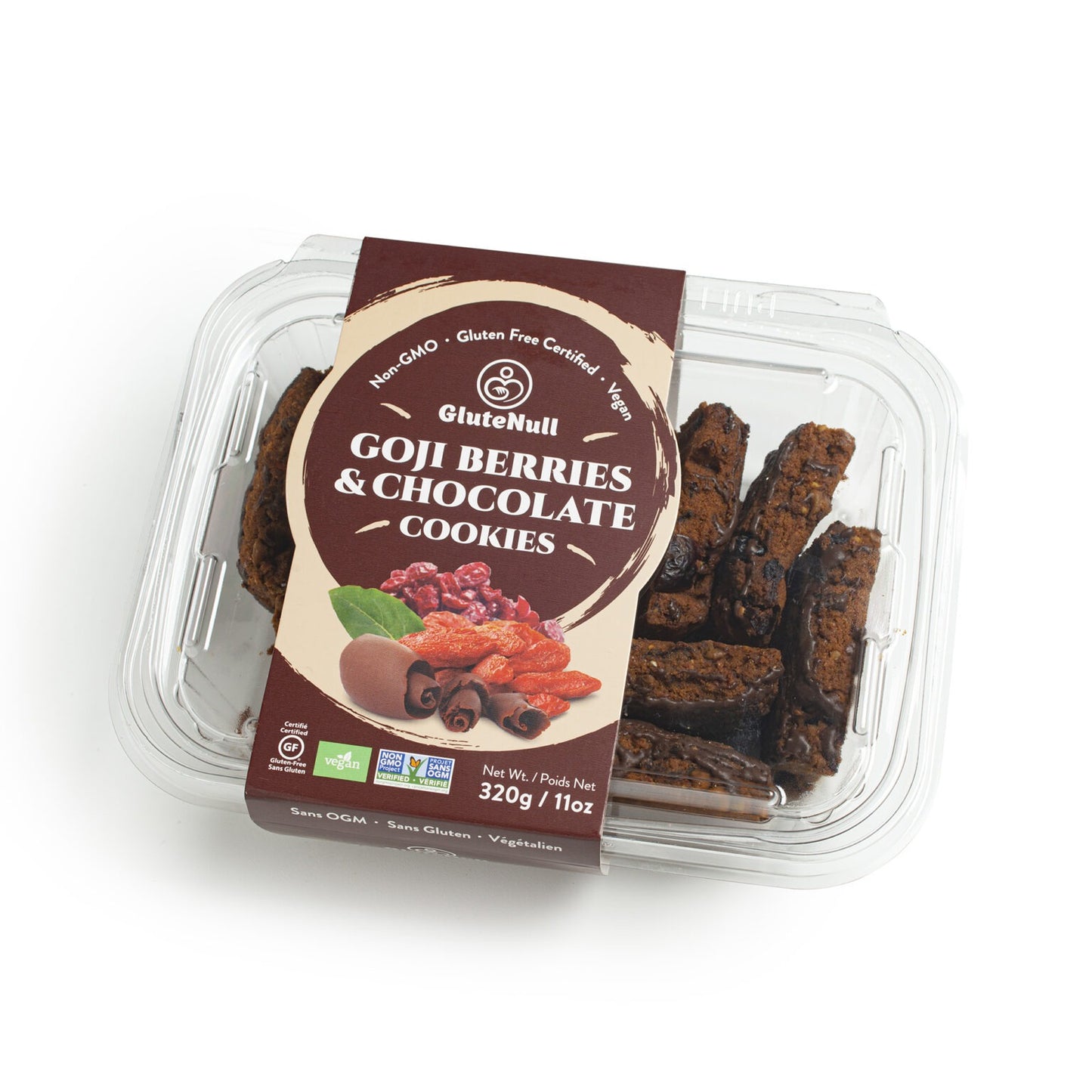 Glutenull Goji Berries & Chocolate Cookies – 320g