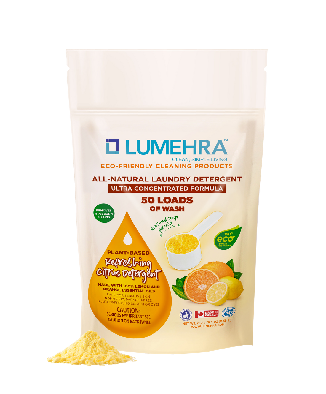Lumehra Natural Laundry Detergent – Citrus