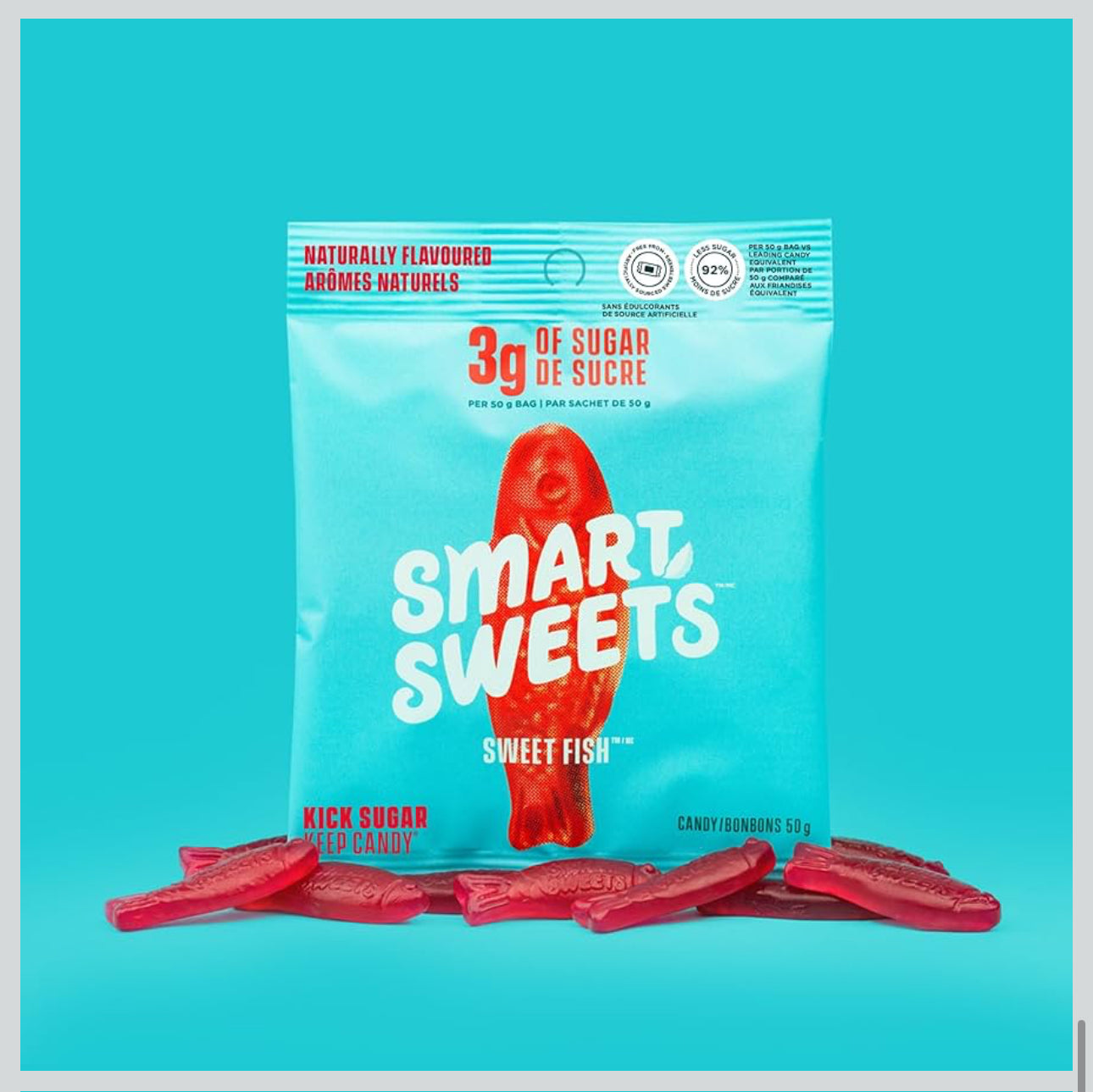 SmartSweets High Fiber Gummies – Low Sugar, Vegan, Guilt-Free Candy - Healthily Ever After