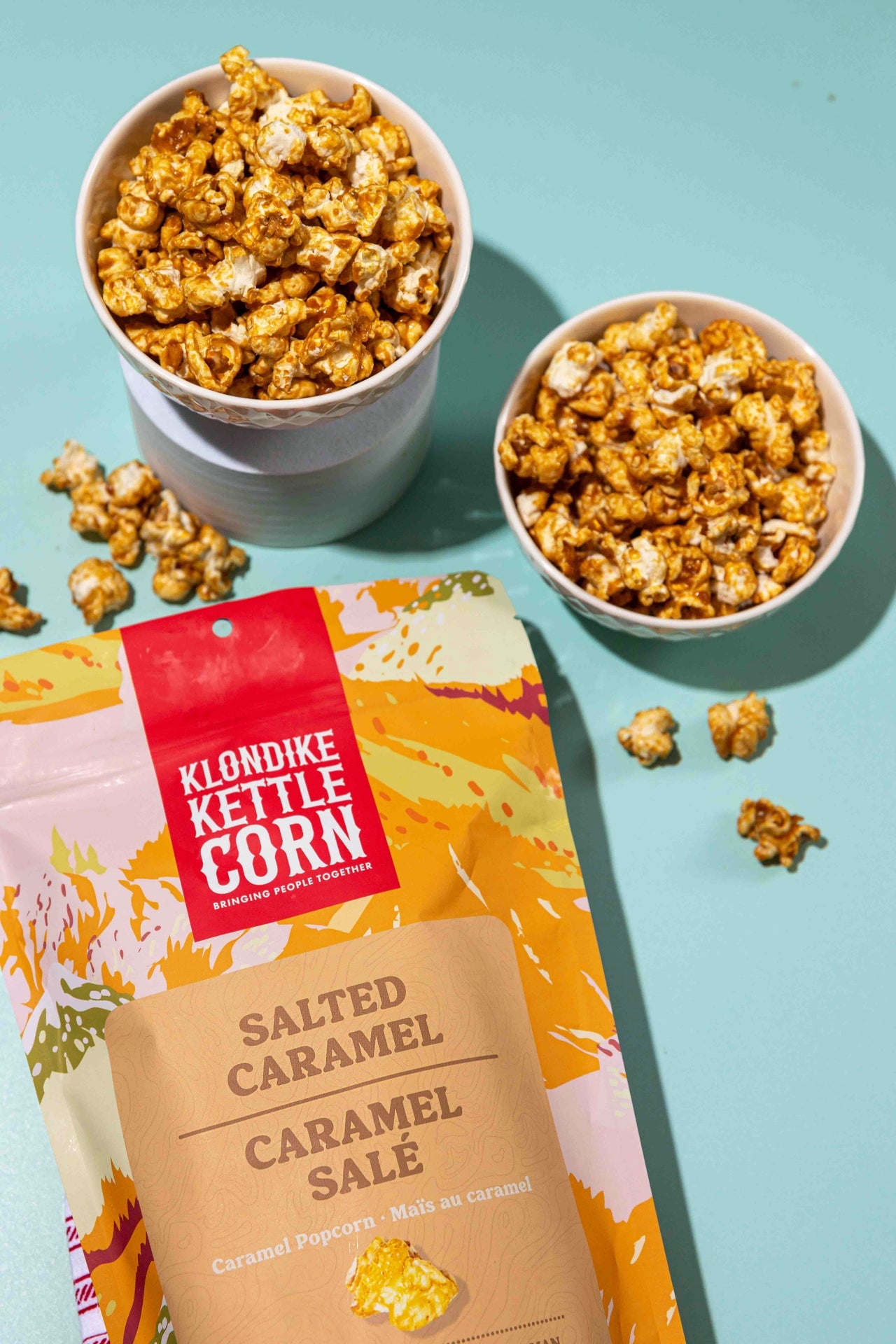 Klondike Gourmet Popcorn – Salted Caramel | 200g | Handcrafted, Gluten Free, Canadian Made