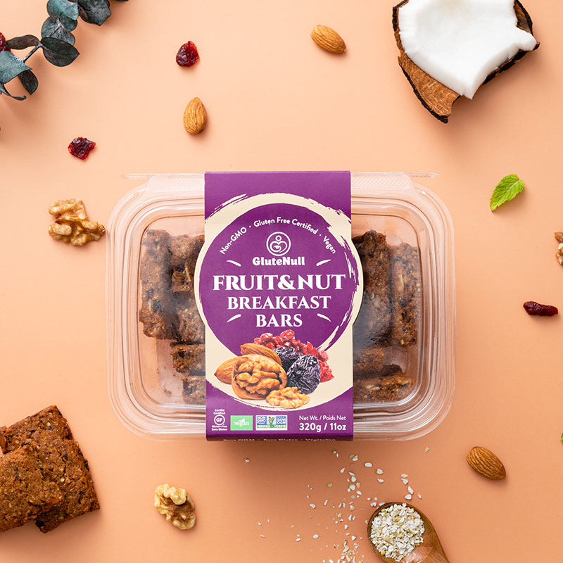 Glutenull Fruit & Nut Breakfast Bar – 320g
