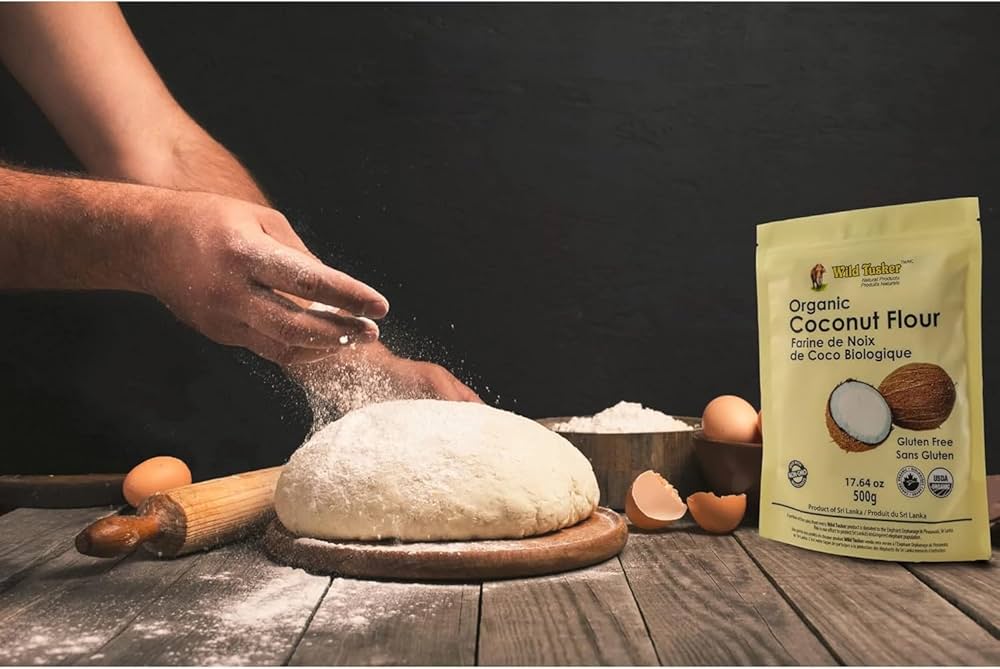 Organic Coconut Flour – Wild Tusker 500g | Gluten-Free, High-Fiber, Low-Carb Flour Alternative