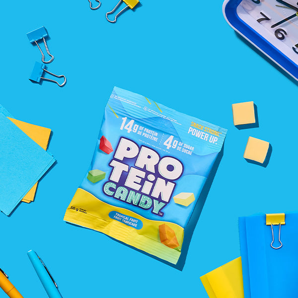 Protein Candy Tropical Fruit – High Protein, Low Sugar Chewy Candy Snack (Single Packet)