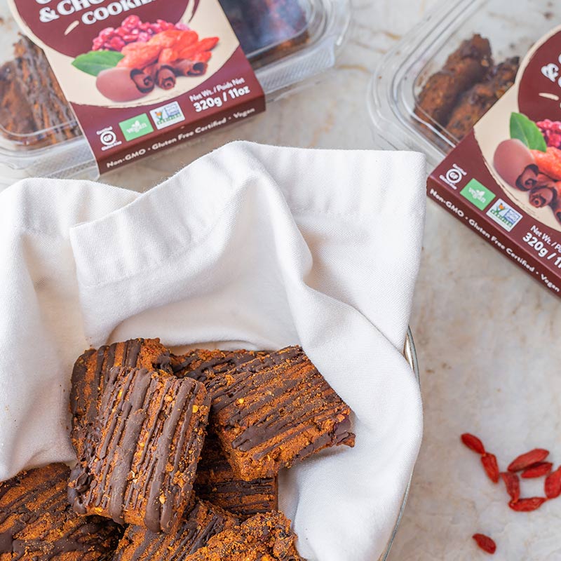 Glutenull Goji Berries & Chocolate Cookies – 320g