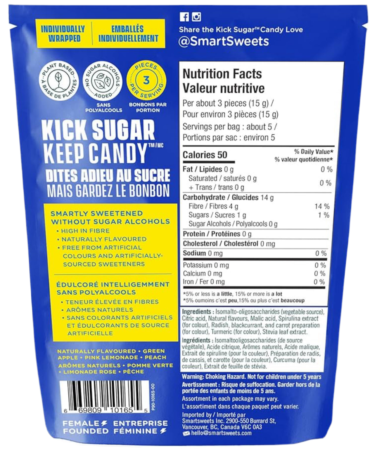 SmartSweets Hard Candies – Low Sugar, High Fiber, Guilt-Free Sweets - Healthily Ever After