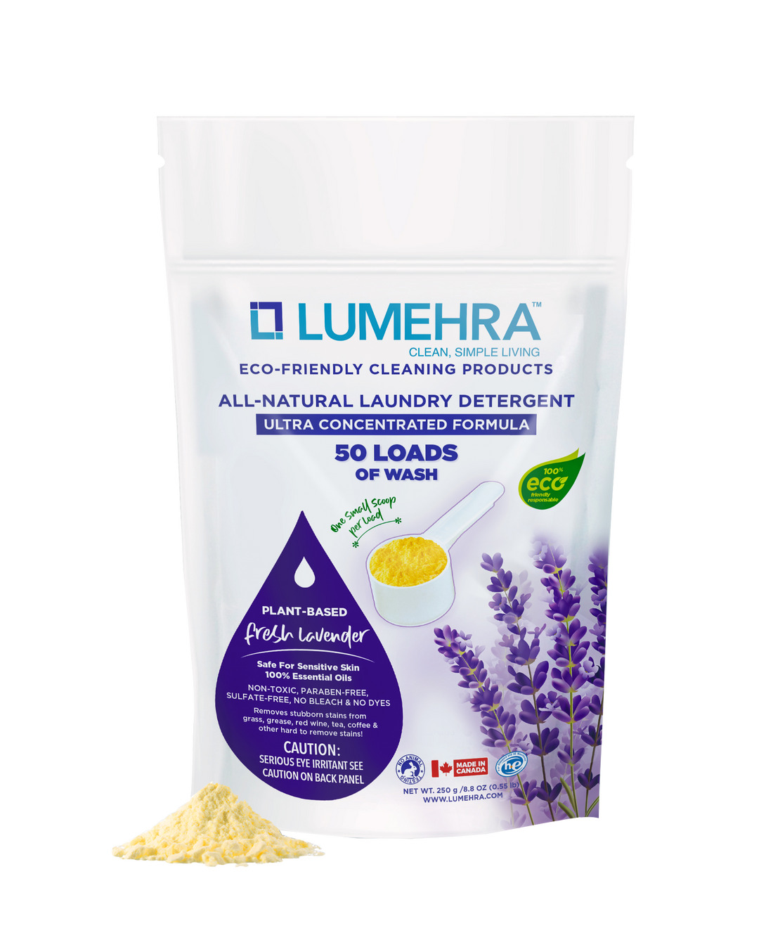 Lumehra Natural Laundry Detergent – Lavender