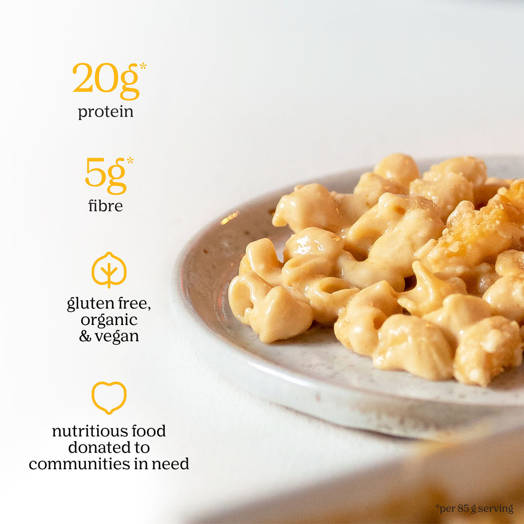 Chickapea Organic Elbows Pasta – High Protein Gluten-Free Vegan Chickpea & Yellow Pea Pasta (227g)