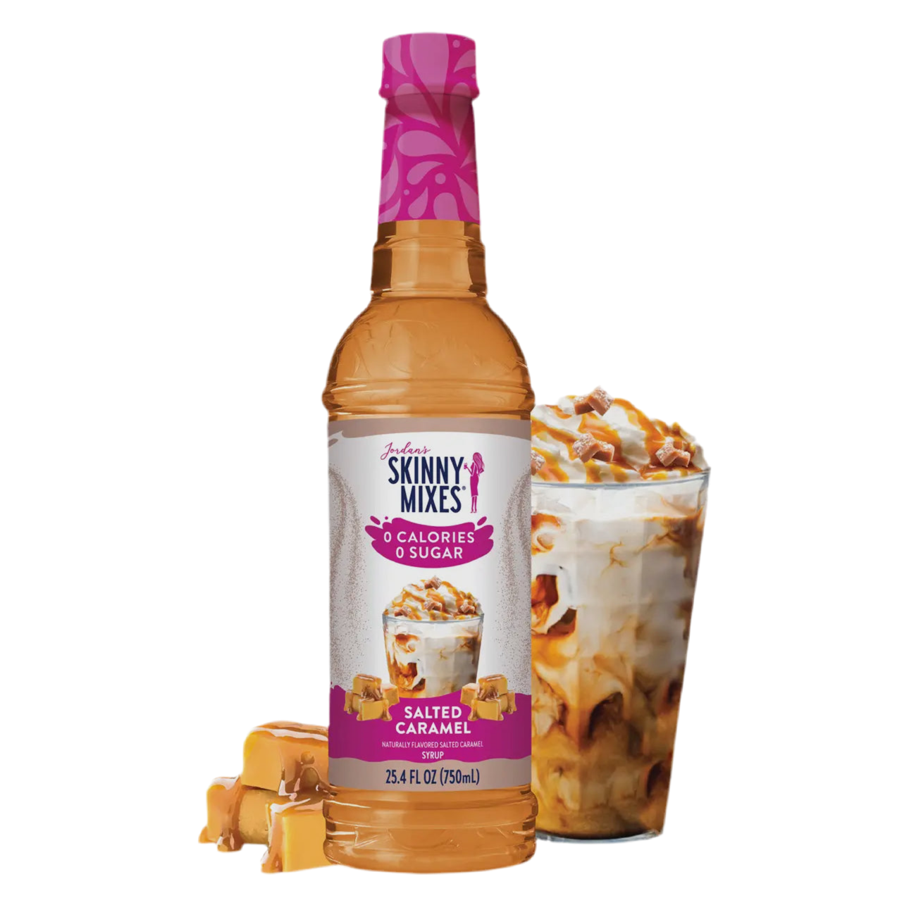 Sugar Free Salted Caramel Syrup.