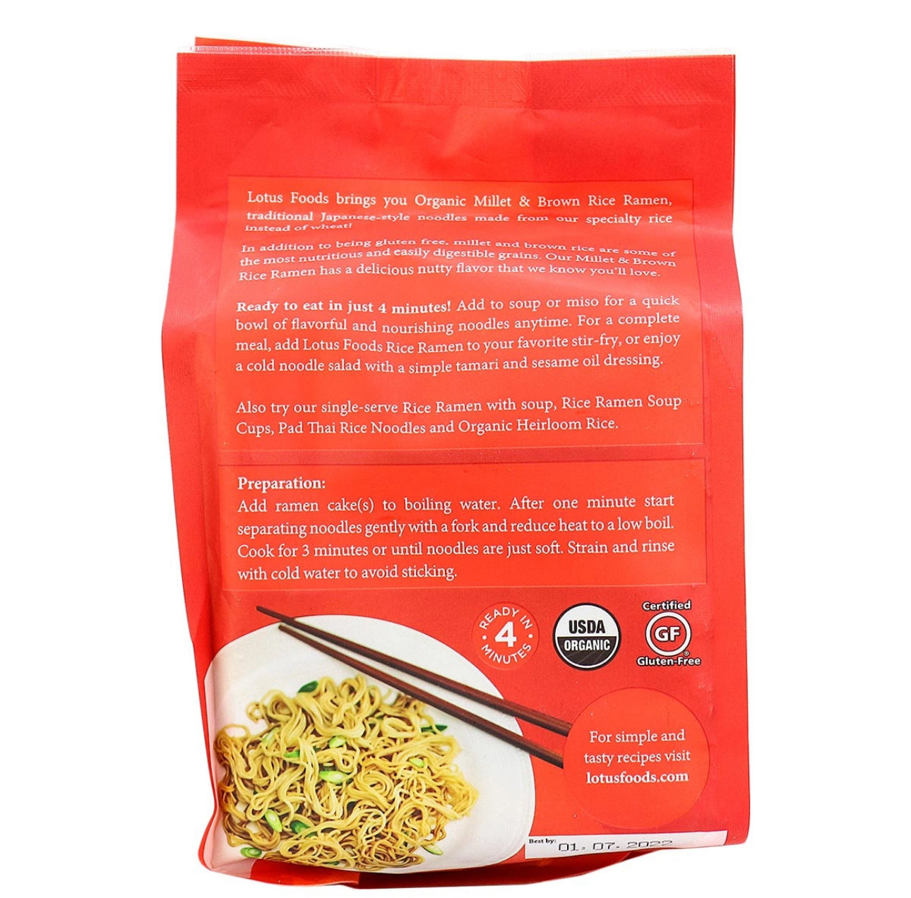 Millet & Brown Rice Ramen – 283g | Whole Grain, Gluten-Free, Vegan | Ready in 4 Minutes & Perfect for Soups or Bowls - Healthily Ever After
